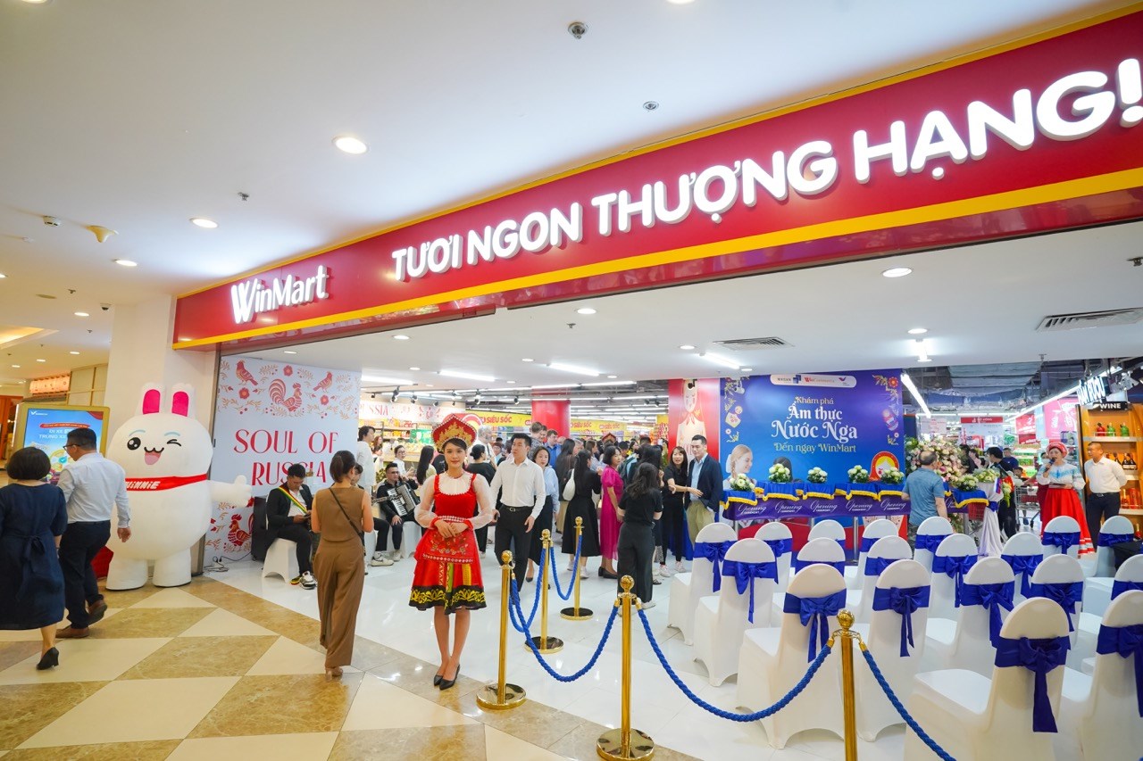 Khám phá nước Nga giữa lòng siêu thị Việt – WinMart ra mắt không gian ...